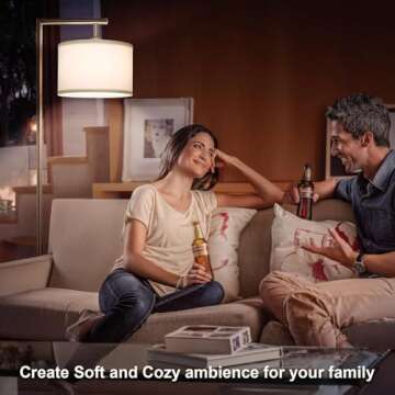 Boncoo Modern Dimmable Floor Lamp for Any Room