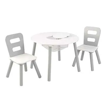 KidKraft Wooden Table & Chair Set for Kids Ages 3-6