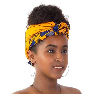 FANS FACE Traditional African Headwrap Headtie Nigerian Scarf Headwear Lots Colors Available