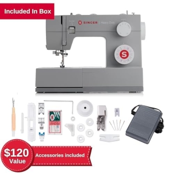 SINGER Heavy Duty 4452 Sewing Machine for All Skill Levels
