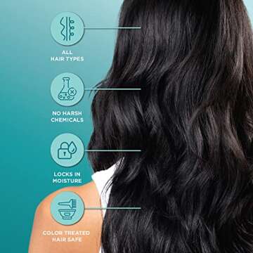 ORLANDO PITA Argan Oil Shampoo and Conditioner Set, 27 Fl Oz Value Pack- Premium Nourishing Hair Car...