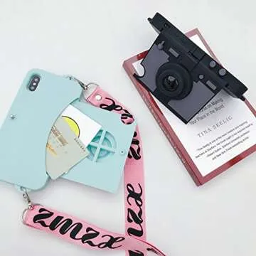 UnnFiko Wallet Case for iPhone X - Cute & Functional