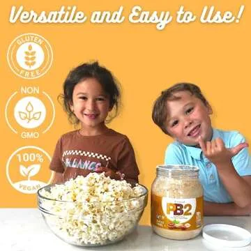 PB2 Powdered Peanut Butter Powder | Certified Gluten Free, Low-Carb, Keto Diet Friendly | Original Flavor with 6G of Protein, 90% Less Fat, 60 Calories Per Serving | Easy Mix for Healthy, Fit Diet