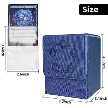 AFIING MTG Deck Box - Stylish & Durable Card Storage