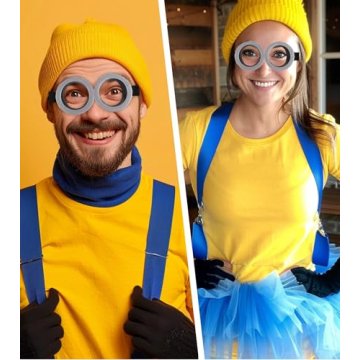 Yellow Duo Halloween Costume for Couples and Friends