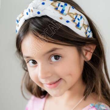 CG Bead Castle Knotted Headband for All Ages and Occasions