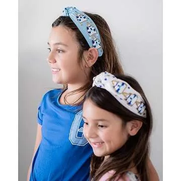 CG Bead Castle Knotted Headband for All Ages and Occasions
