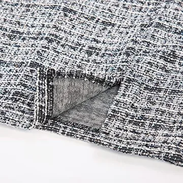 Kate Kasin Tweed Pencil Skirt - Chic Knee Length Style