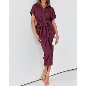Elegant BTFBM Ruched Maxi Dress for All Occasions