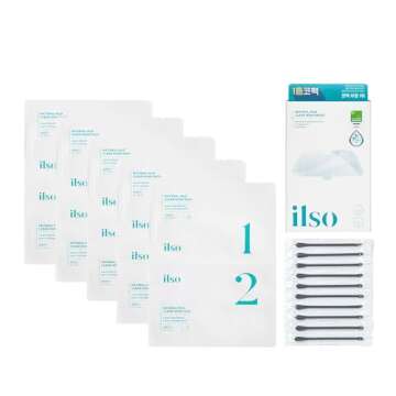 ilso Natural MILD Clear Nose Patch/Blackhead Remover for Nose/Targets PORES & PIMPLES/Facial Skin Ca...