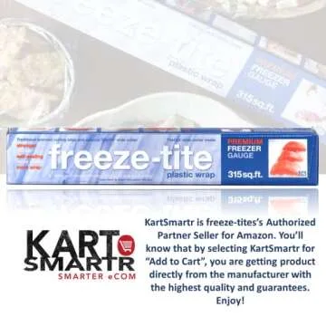 Freeze-Tite Premium Plastic Freezer Wrap-15" x 315 ft.
