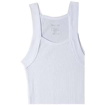 Men's Essential Cotton Square Cut Tanks - 2-Pack Multi-Color