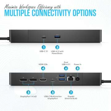 Dell WD19S Docking Station Bundle - Ultimate Connectivity Solution