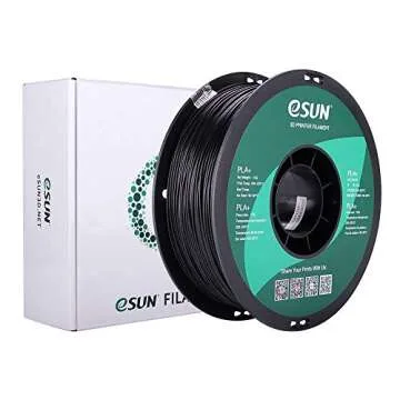 eSUN PLA PRO (PLA+) 3D Printer Filament, Dimensional Accuracy +/- 0.03mm, 1kg Spool, 1.75mm, Black