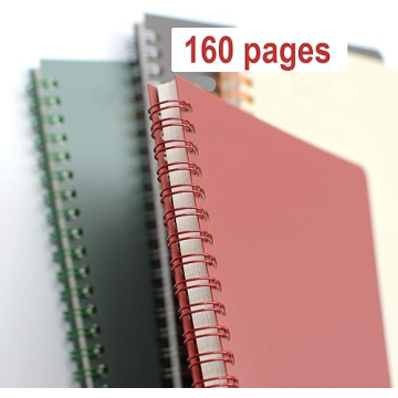 Stylish Yansanido Aesthetic Spiral Notebooks for Everyday Use