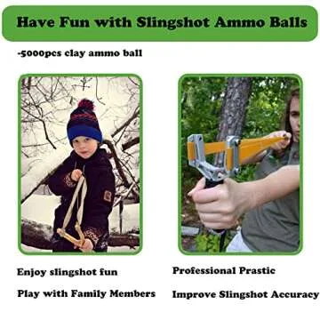Timbocca Biodegradable Slingshot Ammo - 5500g Clay Balls