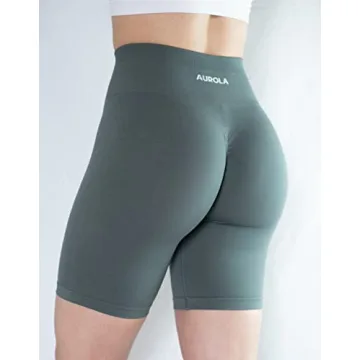 AUROLAus Biker Shorts with High Waist - Gym Ready