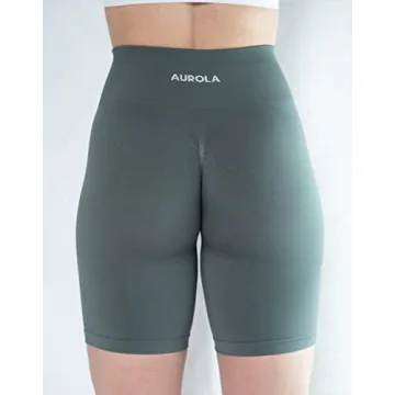 AUROLAus Biker Shorts with High Waist - Gym Ready