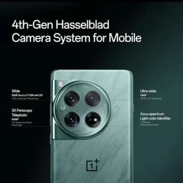 OnePlus 12 Smartphone with 16GB RAM and Hasselblad Camera