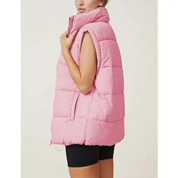 Freyhem Women's Puffer Vest: Stylish Winter Warmth