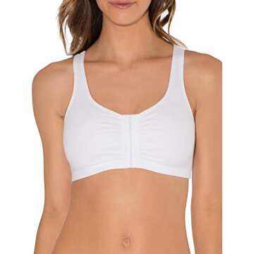 Comfortable Cotton Sports Bra 3-Pack for Women