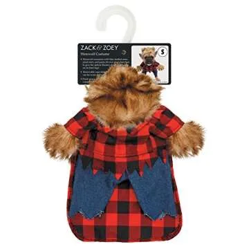 Zack & Zoey Werewolf Costume for Dogs, Small