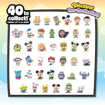 Doorables Let's Go Blind Bag Collectibles for Kids Ages 5 Up