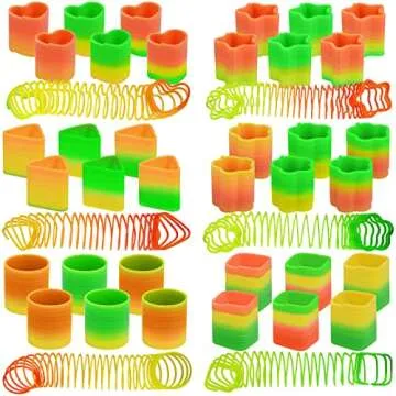 36 Pack Spring Rainbow Toys Bulk, Kids Party Favors, Goodie Bag Stuffer Gifts, Reward Prizes for Kids Classroom, Pinata Fillers, Birthday Gift for Kids, Boys, Girls