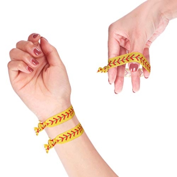 Baseball Hair Ties Set for Players & Teams - 12 Pieces