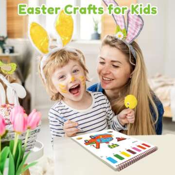 ZMLM Paint with Water Books for Kids - Easter Basket Stuffers Mess Free Coloring Activity for Toddle...