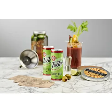Bloody Mary Cocktail Kit with Beer Can Glass Set and More