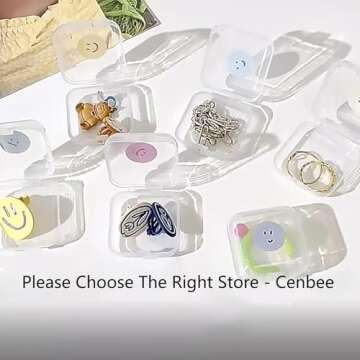 48 Clear Storage Containers for Crafts and Jewelry