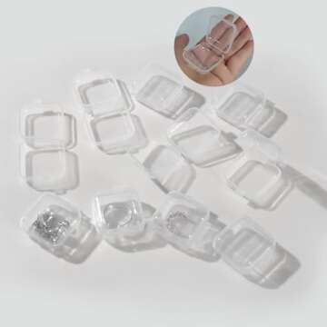 48 Clear Storage Containers for Crafts and Jewelry
