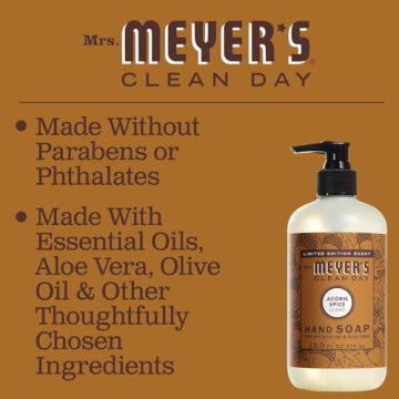 MRS. MEYER'S Clean Day Acorn Spice Hand Soap 3 Pack