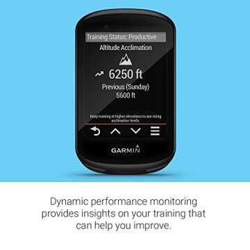 Garmin Edge 830 GPS Cycling Computer with Performance Monitoring