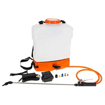 Jacto PJB-16U 4-Gallon Battery-Powered Pest Control Sprayer | Backpack Model for Professionals in Pe...