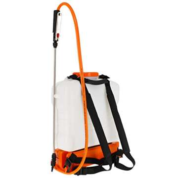 Jacto PJB-16U 4-Gallon Battery-Powered Pest Control Sprayer | Backpack Model for Professionals in Pest Control and Agriculture