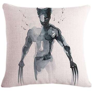 Fyon Superhero Decorative Cushion Covers - 4-Pack
