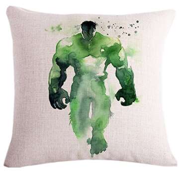 Fyon Superhero Decorative Cushion Covers - 4-Pack