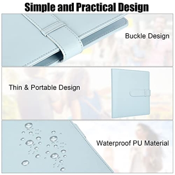 Durable 256 Pockets Photo Album for Instant Photos