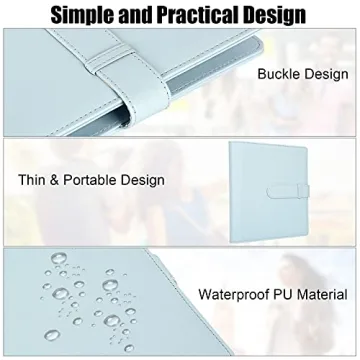 Durable 256 Pockets Photo Album for Instant Photos