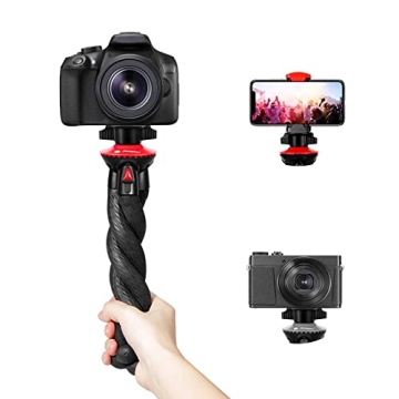 Fotopro UFO-basic Flexible Tripod: Lightweight, Bendable, All-Terrain Support for DSLRs & Smartphone...