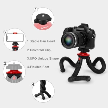 Fotopro UFO-basic Bendable Tripod for DSLRs Smartphones