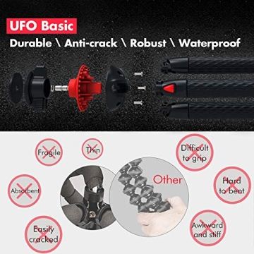 Fotopro UFO-basic Bendable Tripod for DSLRs Smartphones