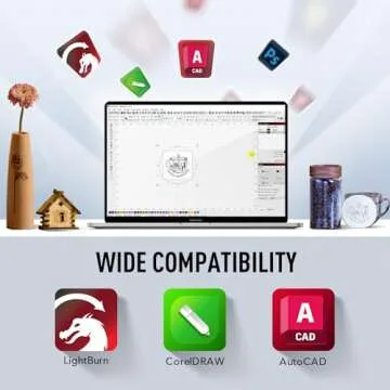 OMTech Polar 50W Laser Engraver - 12"x20" CO2 Engraving Machine