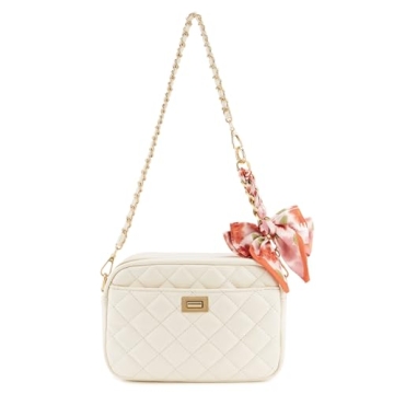 ZOOEASS Bag Extender Chain with Bow Ribbon Purse Chain Extender for Crossbody Bag Charms Women Handbag Decoration Accessories(Orange)