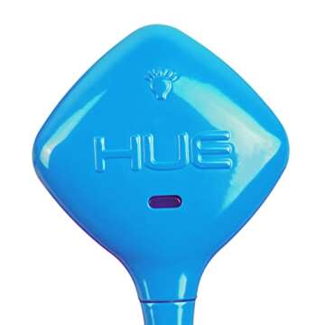 HUE HD Pro Flexible USB 11x17 Document Camera and Classroom Visualizer for Teachers: Built-in Microphone/Lights, Windows, macOS, Chromebook Compatibility (Blue Camera)