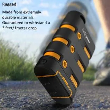 FosPower 10,050mAh USB C Power Bank - Rugged & Reliable