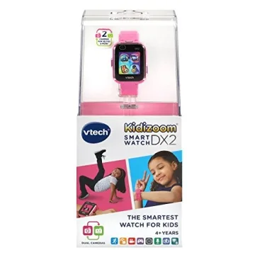 VTech KidiZoom Smartwatch DX2 Pink Kids Tech Toy