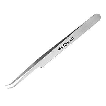 Professional Ms.Queen Eyelash Extension Tweezers for Experts